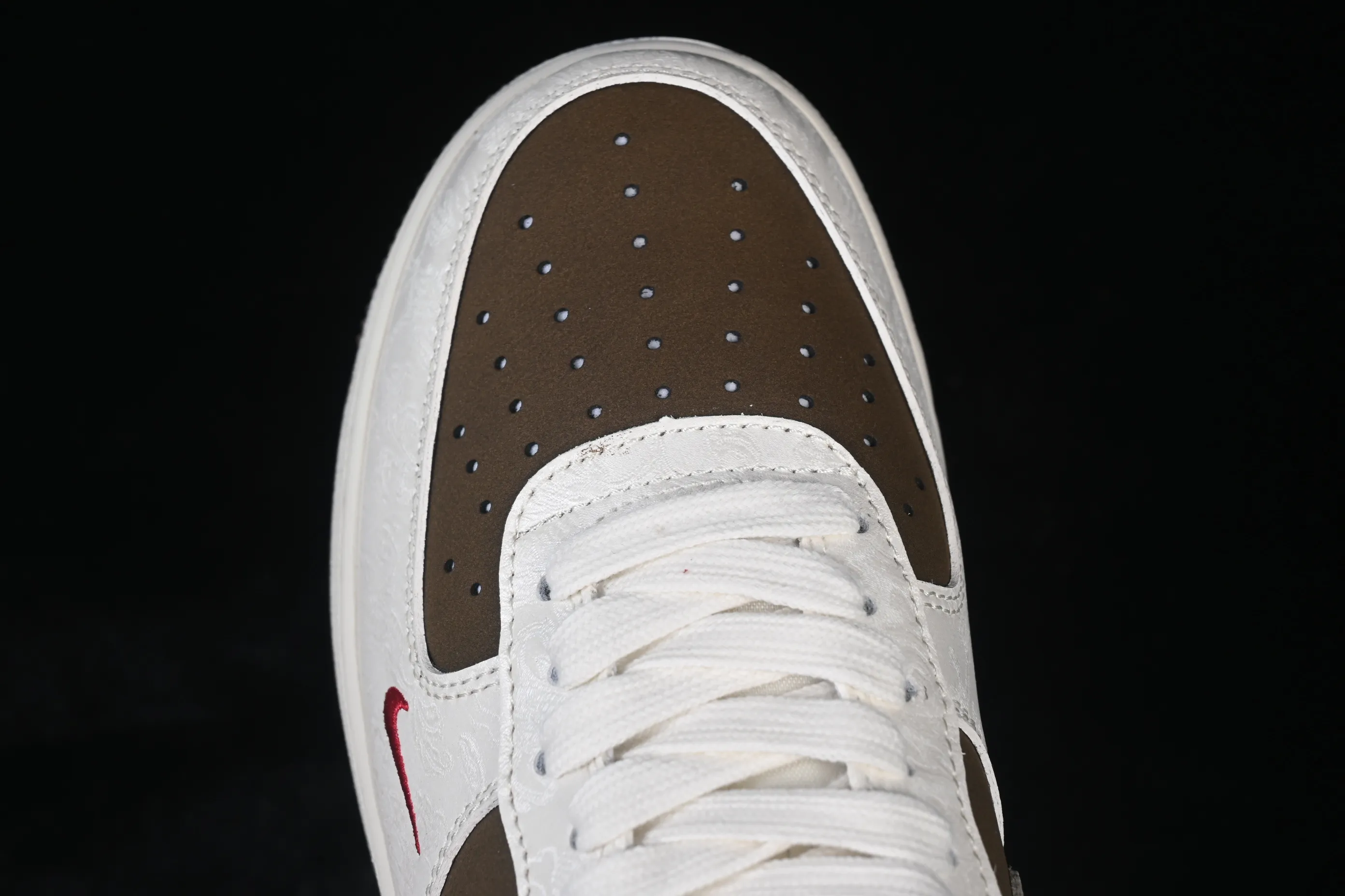 All categories Nk Air Force 1 Air Force series Nk Air Force 1 Low Air Force low-top Nike Air Force 1'07 Low Year of the Horse limited edition White and green Chinese style Air Force 1 low-top casual sneakers DW8806-008